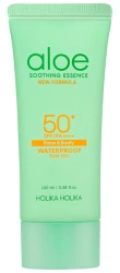 Aloe CICA Waterproof Sunscreen SPF 50+ PA++++, wodoodporny krem przeciwsłoneczny o działaniu kojącym i nawilżającym 100ml - Holika Holika