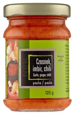Pasta z czosnku, imbiru i chili 120g - House of Asia