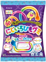 Zestaw DIY galaretka Looong! Rainbow string gummy 18g - Kracie