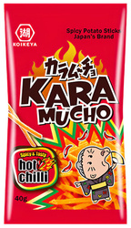 Chipsy Karamucho Hot Chilli Sticks, pikantne 40g - Koikeya