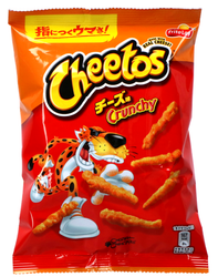 Chrupki Cheetos Crunchy Serowe 75g Japonia - Frito Lay