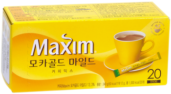 Kawa instant Maxim Mocha Gold Mild, 20 saszetek 3in1 240g - Dongseo