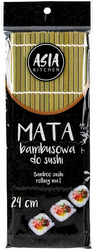 Mata bambusowa do sushi, gruba 24 x 24cm - Asia Kitchen