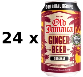 Old Jamaica Ginger Beer Original, imbirowe piwo korzenne (0%) 24 x 330ml