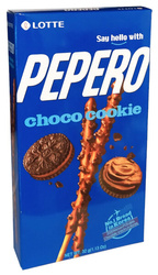 Paluszki Pepero Choco cookie z ciasteczkami 32g - LOTTE