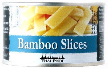 Pędy bambusa plastry 227g - Thai Pride