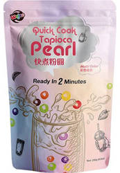 Quick Cook Tapioca Pearl, błyskawiczne perełki do Bubble Tea, miks kolorów 250g - Wejee