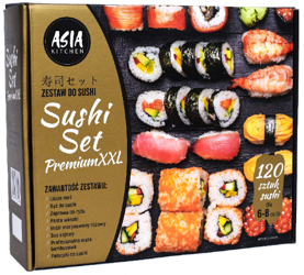 Sushi Set Gold Premium XXL, zestaw do sushi dla 6-8 osób - Asia Kitchen