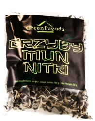 Suszone grzyby mun, nitki 50g - Green Pagoda