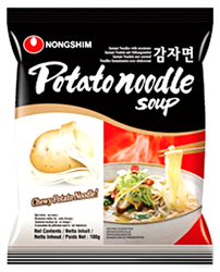 Zupa Ramyun z makaronem ziemniaczanym, lekko pikantna 100g - Nongshim