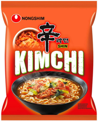 Zupa makaronowa Shin Kimchi Ramyun, ostra 20 x 120g (cały karton) - Nongshim