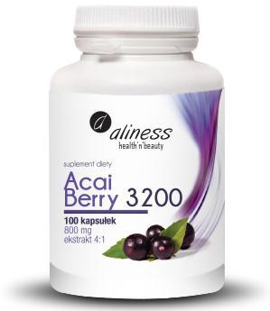 Acai Berry 3200 800 mg (ekstrakt 4:1) - 100 kapsułek