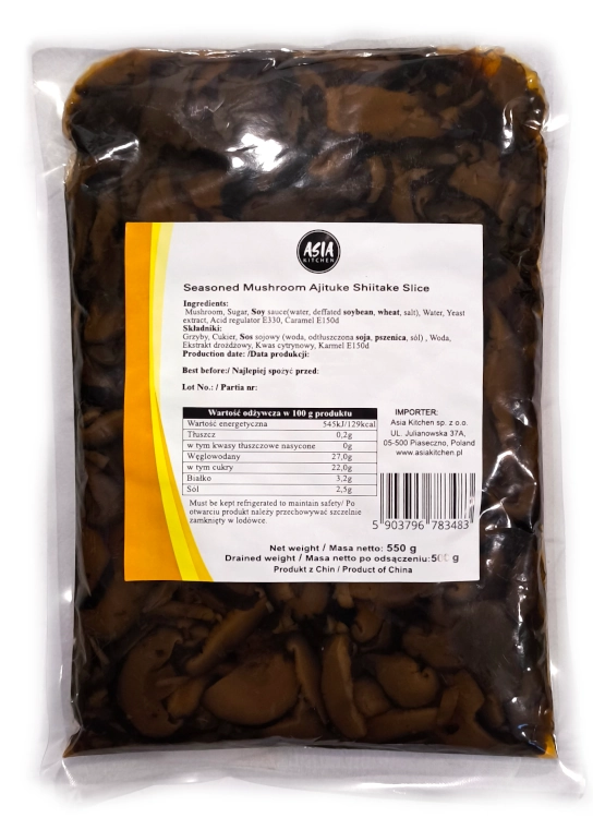 Ajitsuke Shiitake, grzyby w słodkiej zalewie 500g - Asia Kitchen