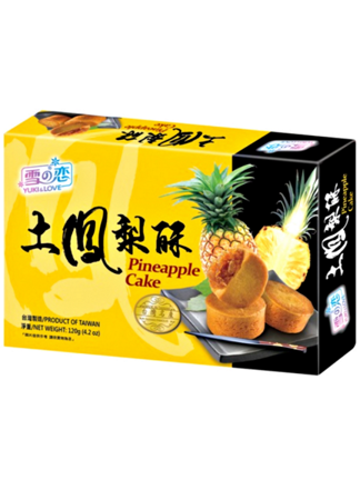 Ciasteczka ananasowe 120g - Yuki & Love