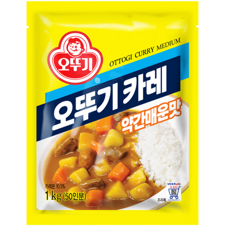 Curry Medium Hot - curry instant w proszku 1kg - Ottogi