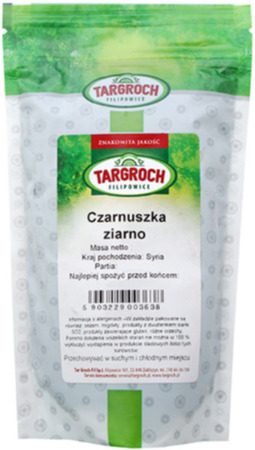 Czarnuszka (czarny kminek) ziarno 1kg - Targroch