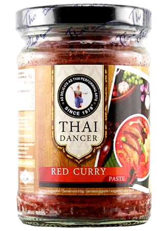 Czerwona pasta curry 227g - Thai Dancer