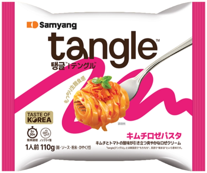 Danie Tangle Kimchi Rose Pasta o smaku kremowego kimchi 110g - Samyang Japan