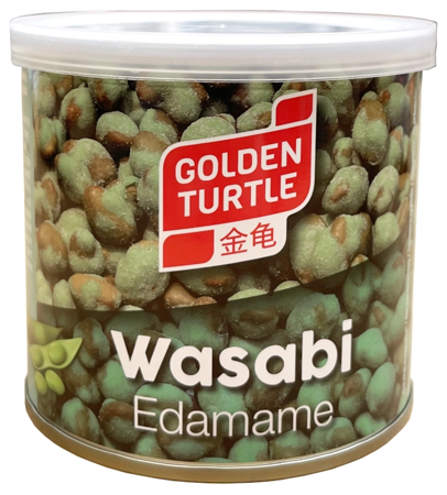 Fasolka edamame z wasabi 140g - Golden Turtle Brand