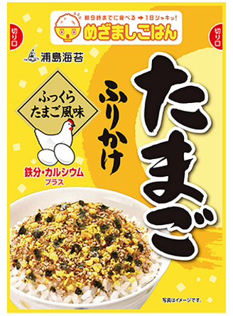 Furikake Fukkura Tamago, posypka do ryżu wzbogacana 30g - Urashima