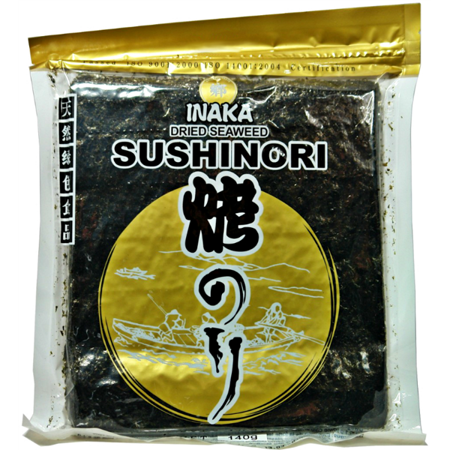 Glony do sushi Nori Gold 50 szt. 140g - Inaka