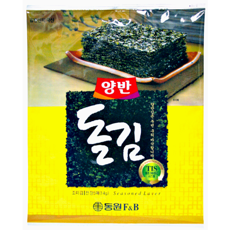 Glony nori, idealna przekąska 20g - Dongwon