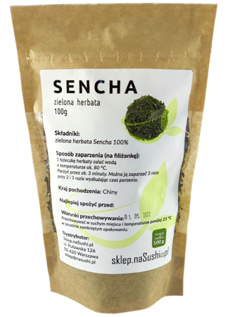 Herbata Sencha - tradycyjna zielona herbata 100g