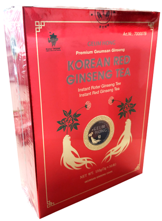 Herbata z czerwonego żeń-szenia instant (50 x 3g) 150g - Geum Hong