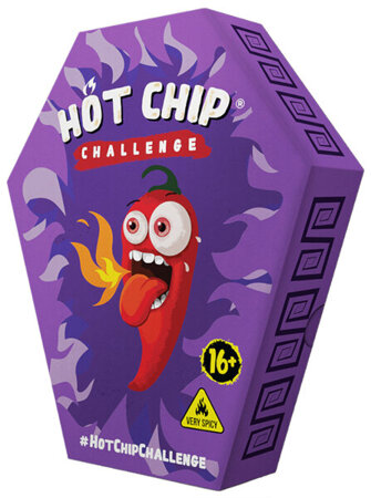 Hot Chip Challenge, piekielnie ostry czips 2,5g - HOT CHIP