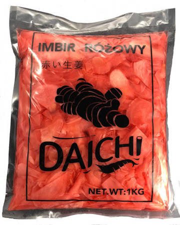 Imbir marynowany różowy 1kg - Daichi