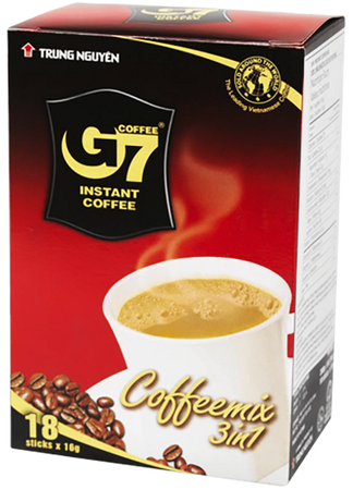 Kawa instant G7, 18x16g 3in1 Trung Nguyen