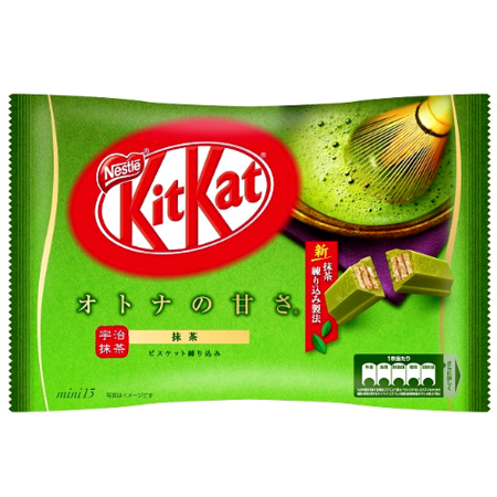 KitKat Mini Otona-no-Amasa z zieloną herbatą matcha, 2 paluszki 11,3g - Nestlé