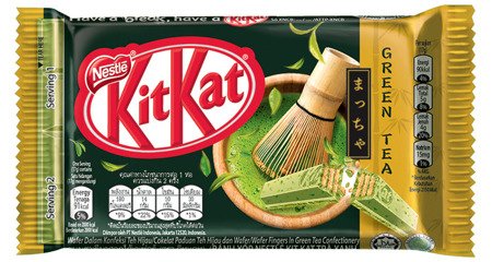 KitKat zielona herbata matcha, 4 paluszki 35g - Nestlé
