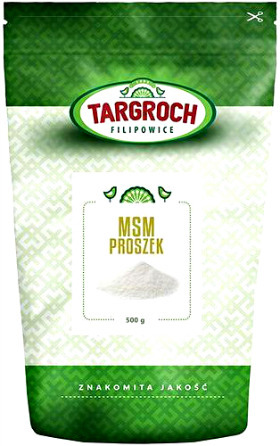MSM proszek naturalny (siarka organiczna) 500g - Targroch