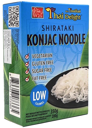 Makaron Shirataki Konjac, długie nitki 350g - Thai Delight