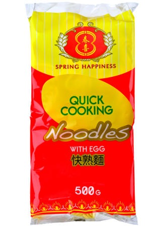 Makaron chiński jajeczny Quick Cooking 500g - Spring Happiness