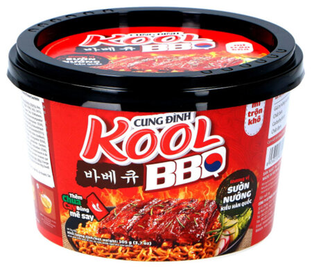Makaron instant Kool Korean BBQ Mix 105g - Cung Dinh KOOL