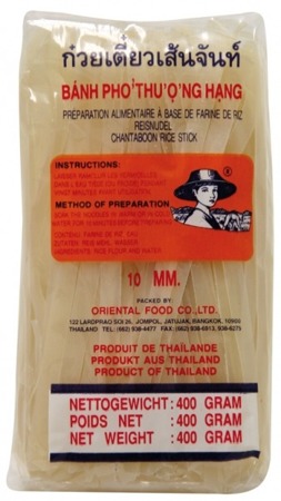 Makaron ryżowy 10mm 400g - Farmer