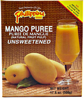 Mango, przecier bez cukru 500g Philippine Brand