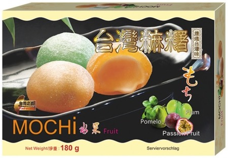 Mochi, ryżowe ciasteczka, mix owocowy 180g - AWON