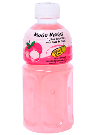 Mogu Mogu Liczi z dodatkiem Nata de Coco 320ml – Sappe