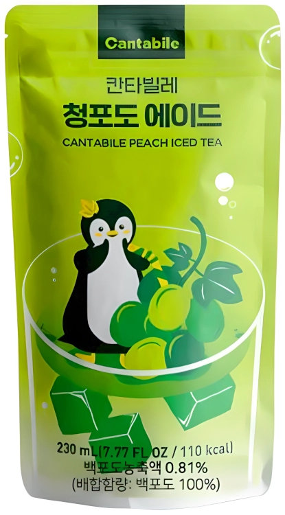 Napój Green Grape Ade o smaku winogronowym 230ml - Cantabile