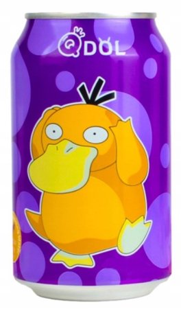 Napój gazowany Pokemon Sparkling Water o smaku winogronowym 330ml - QDOL