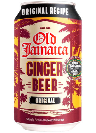 Old Jamaica Ginger Beer Original, imbirowe piwo korzenne (0%) 330ml