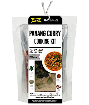 Pakiet do przygotowania curry Panang 271g - Lobo Authentic