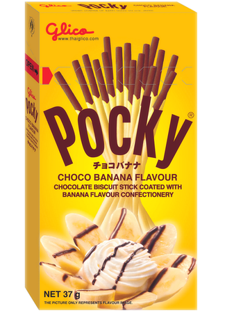 Paluszki Pocky Choco Banana 37g - Glico
