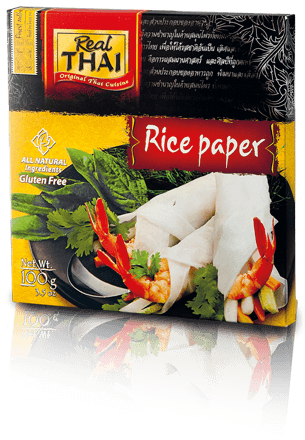 Papier ryżowy okrągły 22cm, 100g - Real Thai