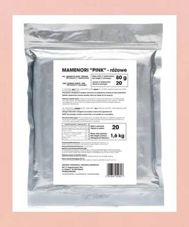 Papier sojowy mamenori Pink różowy do sushi 20 arkuszy 80g - Nantong Dingbur