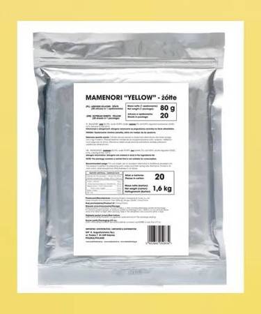 Papier sojowy mamenori Yellow żółty do sushi 20 arkuszy 80g - Nantong Dingbur