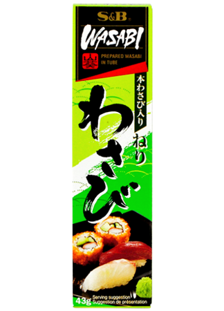 Pasta wasabi w tubce 43g - S&B